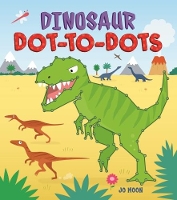 Book Cover for Dinosaur Dot-to-Dots by Jo Moon