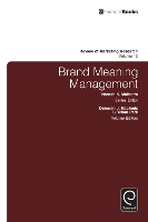 Book Cover for Brand Meaning Management by Naresh K. Malhotra