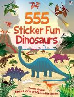 Book Cover for 555 Sticker Fun Dinosaurs by Oakley Graham