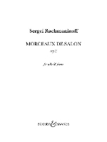 Book Cover for Morceaux de salon by Sergei Rachmaninoff