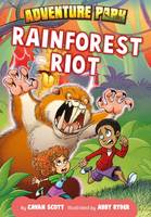 Book Cover for Rainforest Riot by Cavan Scott