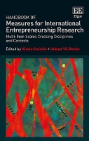 Book Cover for Handbook of Measures for International Entrepreneurship Research by Nicole Coviello