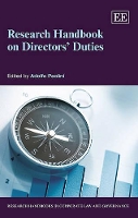 Book Cover for Research Handbook on Directors’ Duties by Adolfo Paolini