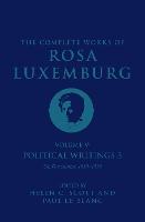 Book Cover for The Complete Works of Rosa Luxemburg Volume V by Rosa Luxemburg