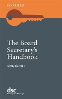 Book Cover for The Board Secretary's Handbook by Kirsty Semple