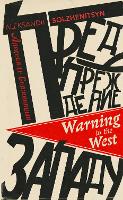 Book Cover for Warning to the West by Aleksandr Solzhenitsyn