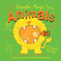 Book Cover for Doodle Magic Animals by Jake McDonald