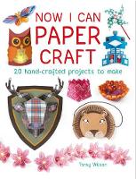 Book Cover for Now I Can Paper Craft: 20 Hand-Crafted Projects to Make by Tansy Wilson