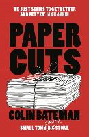 Book Cover for Papercuts by Colin Bateman