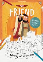 Book Cover for The Friend Who Forgives Colouring and Activity Book by Dan DeWitt