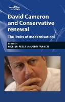 Book Cover for David Cameron and Conservative Renewal by Gillian Peele