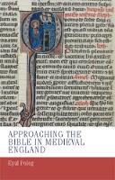 Book Cover for Approaching the Bible in Medieval England by Eyal Poleg