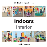 Book Cover for My First Bilingual Book - Indoors (English-Portuguese) by Milet Publishing