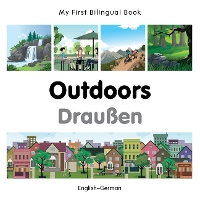 Book Cover for My First Bilingual Book - Outdoors (English-German) by Milet Publishing