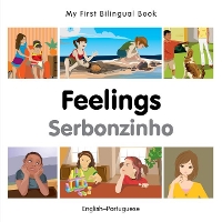 Book Cover for My First Bilingual Book - Feelings (English-Portuguese) by Milet Publishing