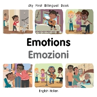 Book Cover for My First Bilingual Book–Emotions (English–Italian) by Patricia Billings