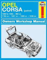 Book Cover for Opel Corsa Petrol (83 - Mar 93) Haynes Repair Manual by Haynes Publishing