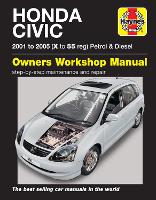 Book Cover for Honda Civic Petrol & Diesel (01 - 05) Haynes Repair Manual by Haynes Publishing