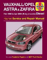 Book Cover for Vauxhall/Opel Astra & Zafira Diesel (Feb 98 - Apr 04) Haynes Repair Manual by Haynes Publishing