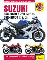 Book Cover for Suzuki GSX-R600/750 (04 - 05) & GSX-R1000 (03 - 08) Haynes Repair Manual by Haynes Publishing