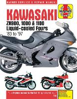 Book Cover for Kawasaki ZX900, 1000 & 1100 Liquid-Cooled Fours by Haynes Publishing