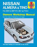 Book Cover for Nissan Almera & Tino Petrol (Feb 00 - 07) Haynes Repair Manual by Haynes Publishing