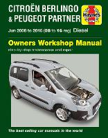 Book Cover for Citroen Berlingo & Peugeot Partner Diesel (June 08 - 16) 08 to 16 Haynes Repair Manual by Peter Gill