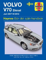 Book Cover for Volvo V70 diesel (2007 - 2012) Haynes Repair Manual (svenske utgava) by Haynes Publishing