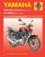 Book Cover for Yamaha YBR125 (05 - 16) & XT125R/X (05 - 09) Haynes Repair Manual by Phil Mather