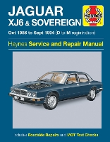 Book Cover for Jaguar XJ6 & Sovereign (Oct 86 - Sept 94) Haynes Repair Manual by Haynes Publishing