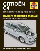 Book Cover for Citroen C4 Owners Workshop Manual by Peter Gill