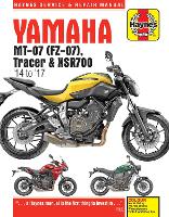 Book Cover for Yamaha MT-07, Tracer & XSR700 (14 to 17) Haynes Repair Manual by Matthew Coombs