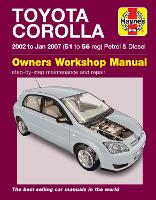 Book Cover for Toyota Corolla (02 - Jan 07) 51 to 56 by Haynes Publishing