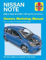 Book Cover for Nissan Note petrol & diesel ('06-Sept '13) 06 to 63 by Haynes Publishing