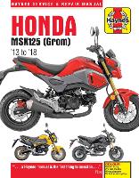 Book Cover for Honda MSX125 (Grom) (13-18) by Haynes Publishing