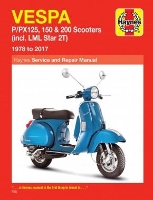 Book Cover for Vespa P/PX125, 150 & 200 Scooters (incl. LML Star 2T) (78-17) by Haynes Publishing