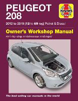 Book Cover for Peugeot 208 petrol & diesel (2012 to 2019) 12 to 69 reg by Peter Gill