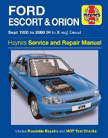 Book Cover for Ford Escort & Orion Diesel (Sept 90 - 00) by Haynes Publishing