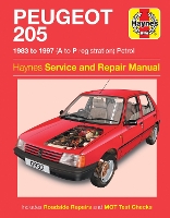 Book Cover for Peugeot 205 Petrol (83 - 97) A To P by Haynes Publishing