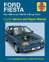 Book Cover for Ford Fiesta Petrol (Feb 89 - Oct 95) F To N by Haynes Publishing