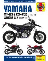 Book Cover for Yamaha MT-125 & YZF-R125 (14-18), WR125R/X (09-15) by Haynes Publishing