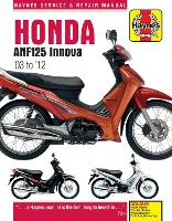Book Cover for Honda ANF125 Innova Scooter (03 - 12) by Matthew Coombs