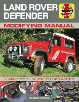 Book Cover for Land Rover Defender Modifying Manual by Lindsay Porter