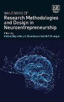 Book Cover for Handbook of Research Methodologies and Design in Neuroentrepreneurship by Mellani Day