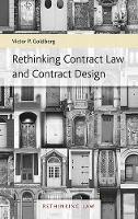 Book Cover for Rethinking Contract Law and Contract Design by Victor P Goldberg