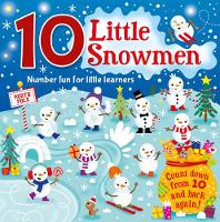 Book Cover for 10 Little Snowmen by Gemma Cary