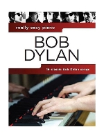 Book Cover for Really Easy Piano by Bob Dylan