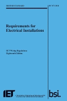 Book Cover for Requirements for Electrical Installations, IET Wiring Regulations, Eighteenth Edition, BS 7671:2018 by The Institution of Engineering and Technology