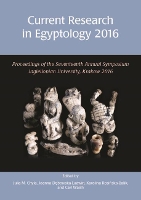 Book Cover for Current Research in Egyptology 17 (2016) by Julia Chyla