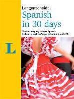 Book Cover for Langenscheidt In 30 Days Spanish by Langenscheidt